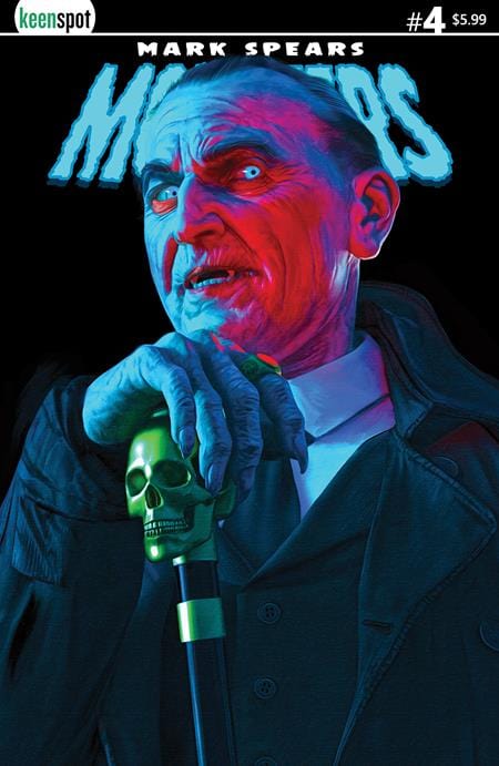 Ex Posse Holdings COMIC BOOK MARK SPEARS MONSTERS #4 CVR A MARK SPEARS DRACULA