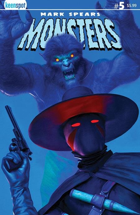 Ex Posse Holdings COMIC BOOK MARK SPEARS MONSTERS #5 CVR A MARK SPEARS THE FIGHT