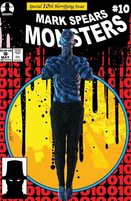 Ex Posse Holdings NEW NEXT WEEK MARK SPEARS MONSTERS #10 CVR B MARK SPEARS ASM #300 UNHOLY HOMAGE VAR (VF/NM)