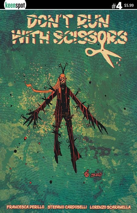 Ex Posse Holdings NEW THIS WEEK DONT RUN WITH SCISSORS #4 CVR A STEFANO CARDOSELLI