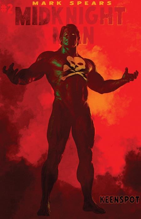 Ex Posse Holdings NEW THIS WEEK MARK SPEARS MIDKNIGHT MAN #2 CVR A MARK SPEARS CRIMSON NIGHT (VF/NM)