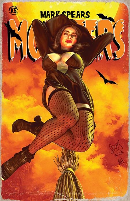 Ex Posse Holdings NEW THIS WEEK MARK SPEARS MONSTERS #7 CVR B MARK SPEARS HEXY THE WITCH JSA CLASSIFIED #1 HOMAGE VAR