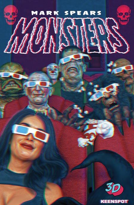Ex Posse Holdings NEW THIS WEEK MARK SPEARS MONSTERS #9 CVR D MARK SPEARS MONSTERS MATINEE 3-D VAR (VF/NM)