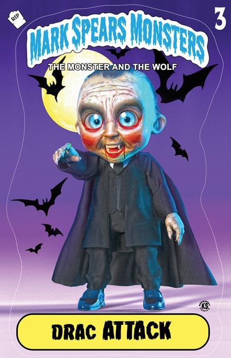 Ex Posse Holdings NEW THIS WEEK MARK SPEARS MONSTERS THE MONSTER & THE WOLF #2 CVR C INC 1:25 MARK SPEARS DRAC ATTACK VAR (FREE) (NET) (VF/NM)