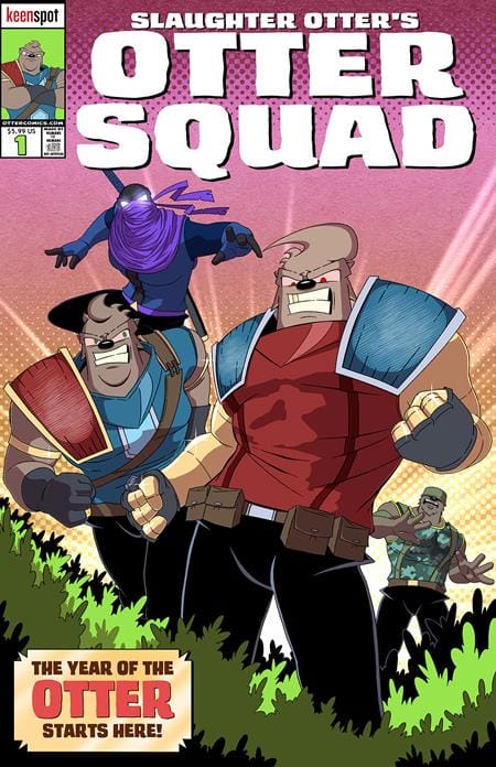 Ex Posse Holdings NEW THIS WEEK OTTER SQUAD #1 CVR A  (VF/NM)