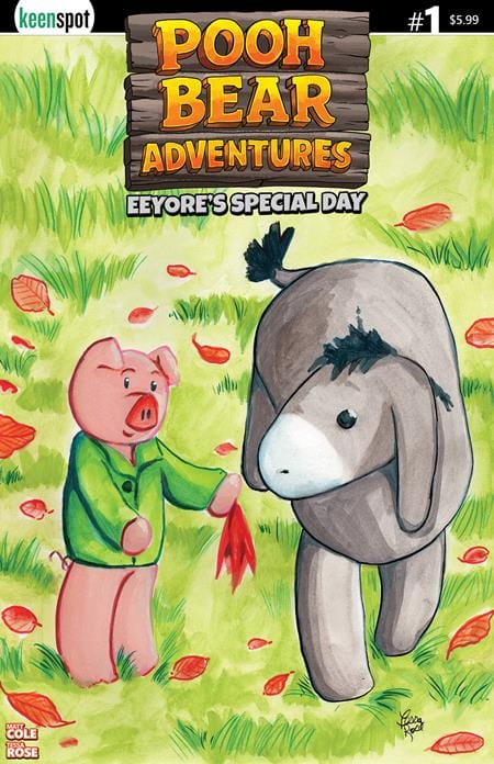 Ex Posse Holdings NEW THIS WEEK POOH BEAR ADVENTURES EEYORES SPECIAL DAY #1 (ONE SHOT) CVR A TESSA ROSE (VF/NM)