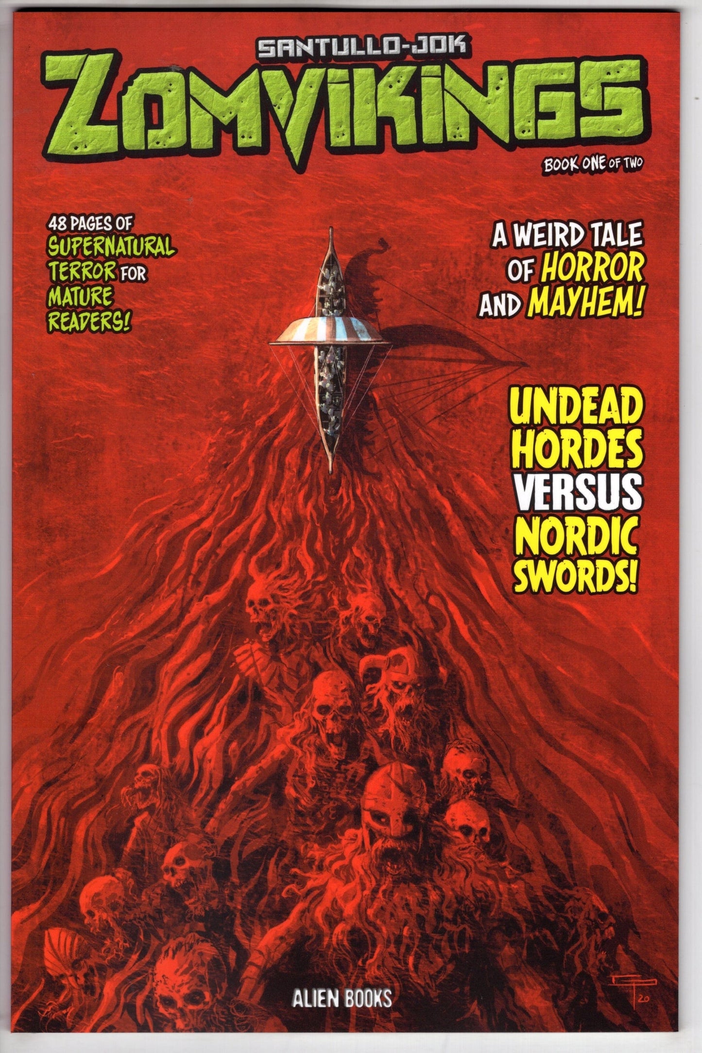 FAIRSQUARE COMICS LLC COMIC BOOK Zomvikings #1 (Of 2) Cover B Peralta (Mature)