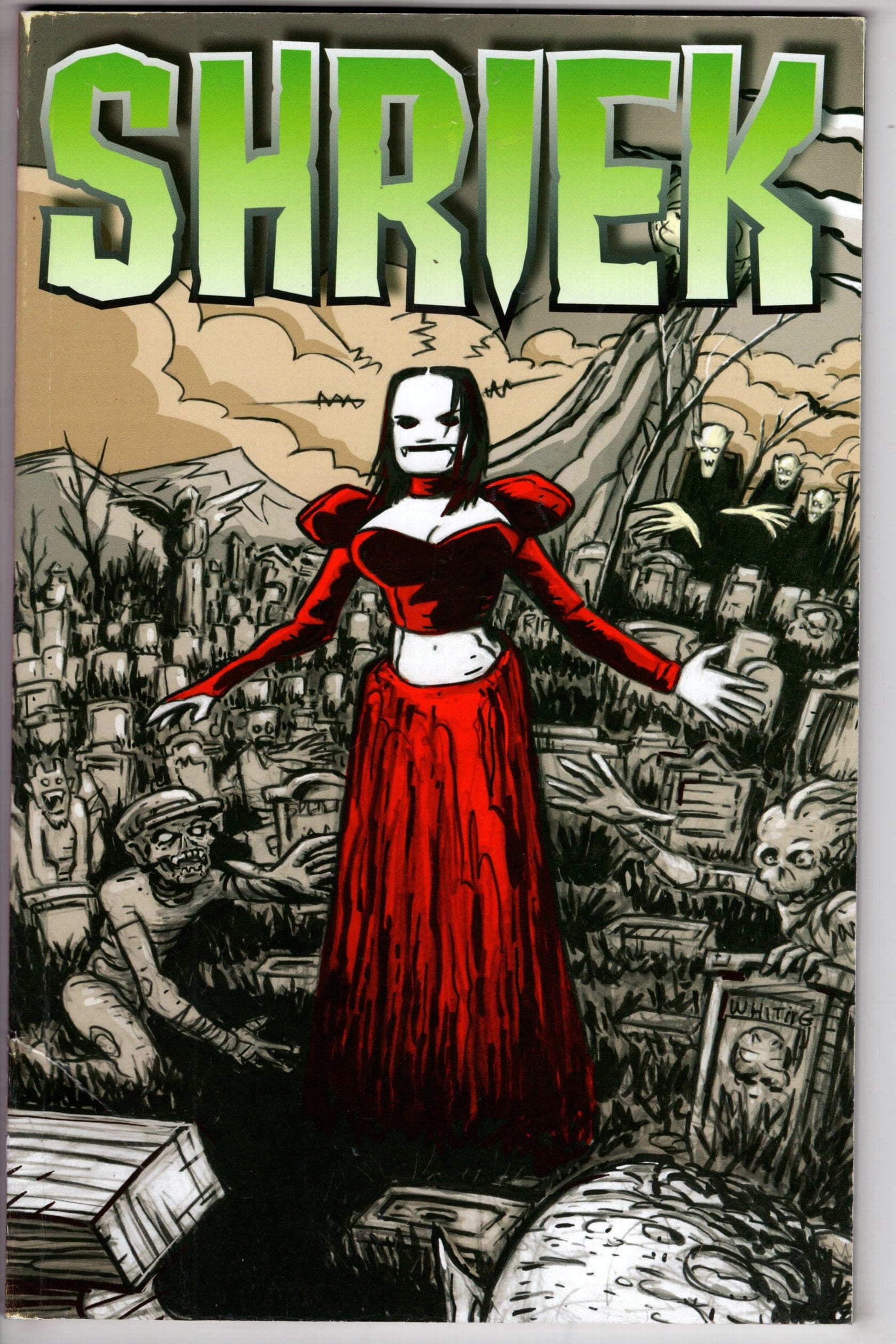 FANTACO ENTERPRISES INC. Comics SHRIEK #1 CVR C LADY DRACULA