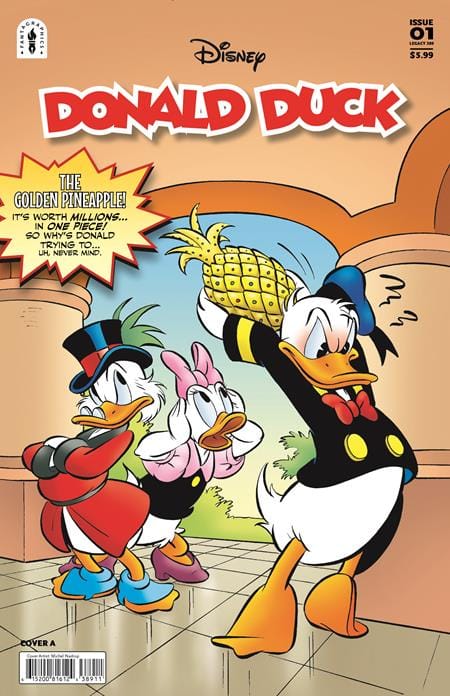 Fantagraphics NEW THIS WEEK DONALD DUCK LEGACY #389 THE GOLDEN PINEAPPLE CVR A MICHEL NADORP