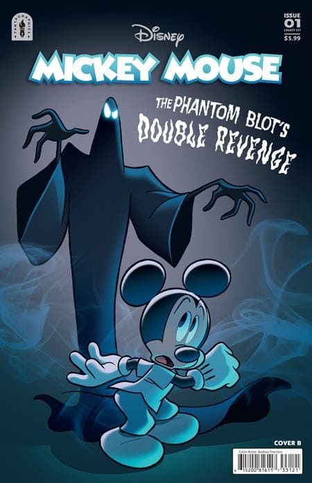 Fantagraphics NEW THIS WEEK MICKEY MOUSE THE PHANTOM BLOTS DOUBLE REVENGE #1 CVR B ANDREA FRECCERO VAR [VF/NM]