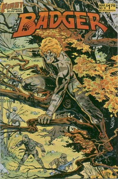First COMIC BOOK Badger #10 - CVR A (VF)
