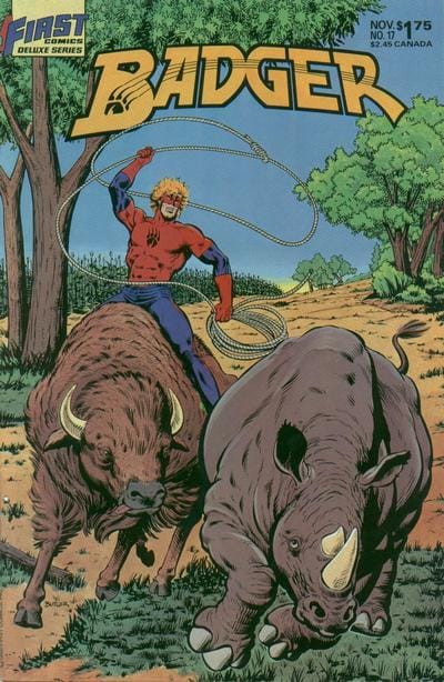 First COMIC BOOK Badger #17 - CVR A (VF)
