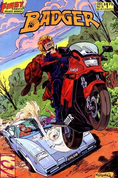 First COMIC BOOK Badger #18 - CVR A (VF)
