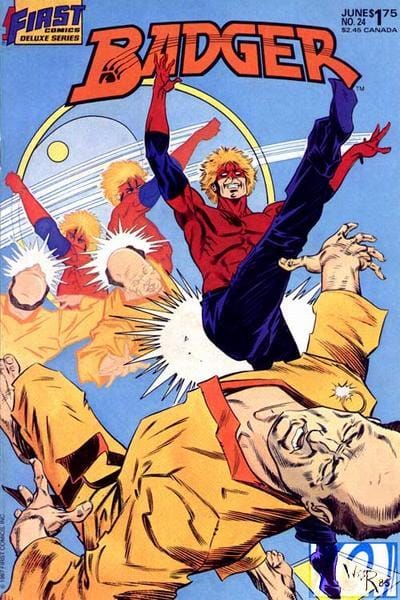 First COMIC BOOK Badger #24 - CVR A (VF)