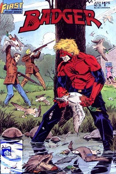 First COMIC BOOK Badger #25 - CVR A (VF)