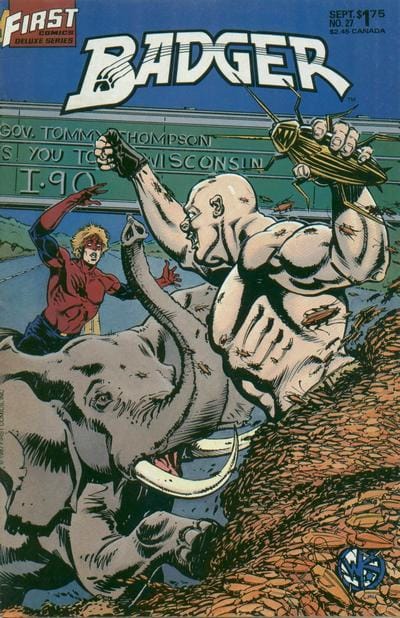 First COMIC BOOK Badger #27 - CVR A (VF)