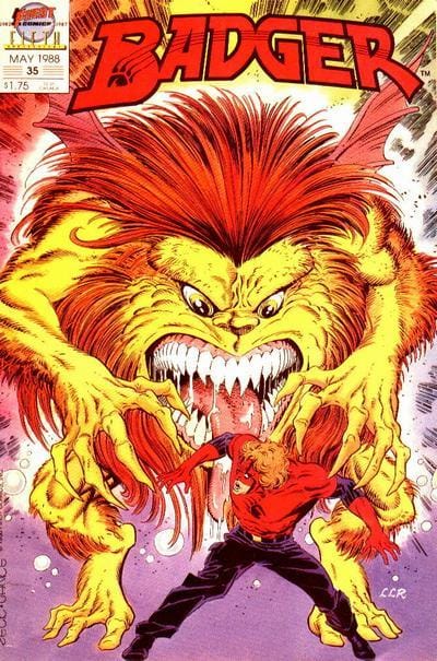 First COMIC BOOK Badger #35 - CVR A (VF)
