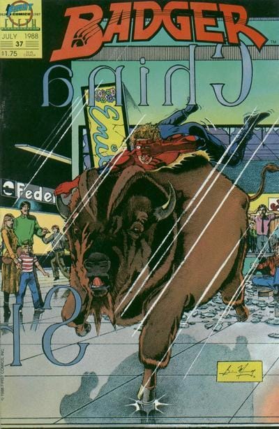 First COMIC BOOK Badger #37 - CVR A (VF)