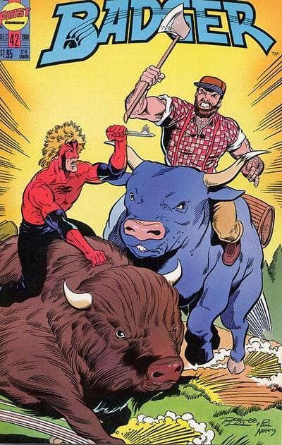 First COMIC BOOK Badger #42 - CVR A (VF)