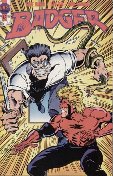 First COMIC BOOK Badger #45 - CVR A (VF)