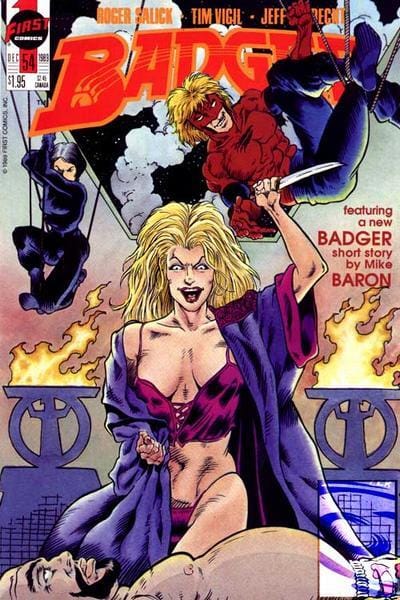 First COMIC BOOK Badger #54 - CVR A (VF)