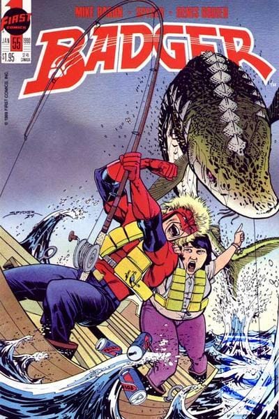 First COMIC BOOK Badger #55 - CVR A (VF)