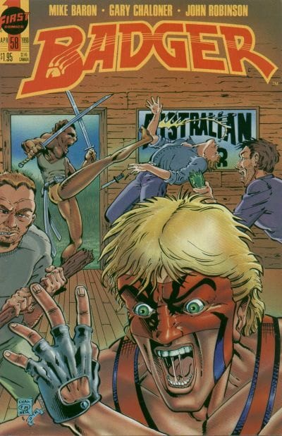 First COMIC BOOK Badger #58 - CVR A (VF)