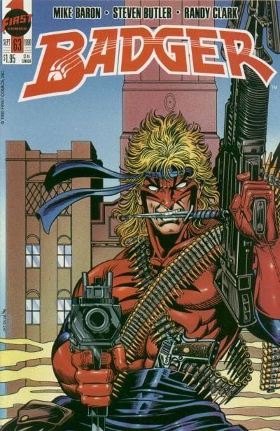 First COMIC BOOK Badger #63 - CVR A (VF)
