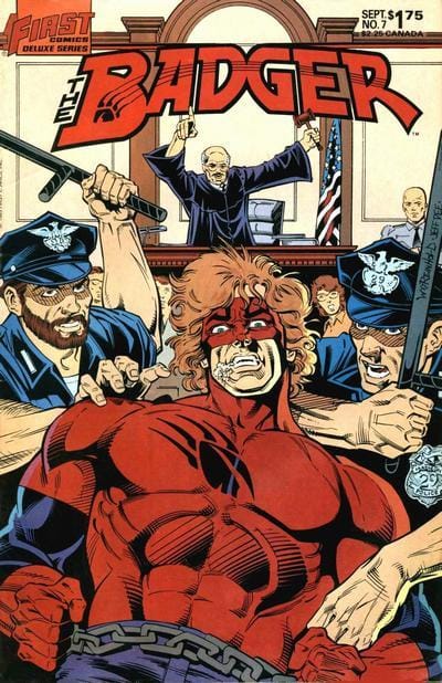First COMIC BOOK Badger #7 - CVR A (VF)