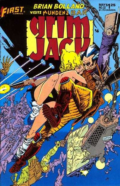 First COMIC BOOK Grimjack #22 (FN/VF)