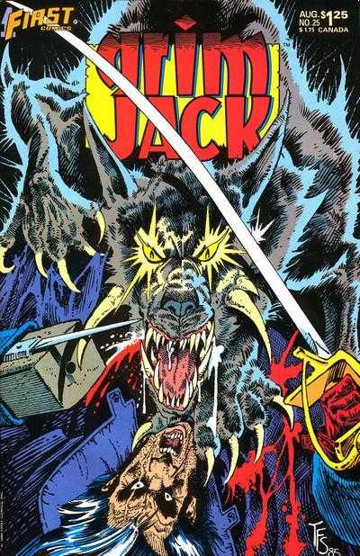 First COMIC BOOK Grimjack #25 (FN/VF)
