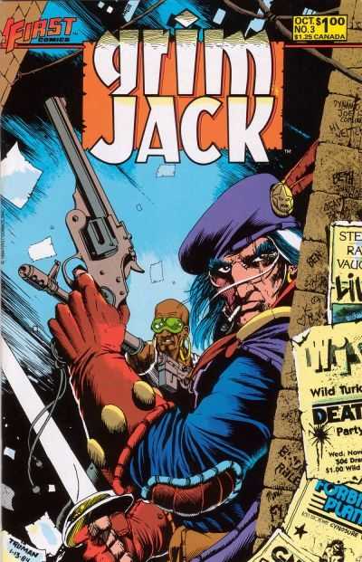 First COMIC BOOK Grimjack #3 (FN/VF)
