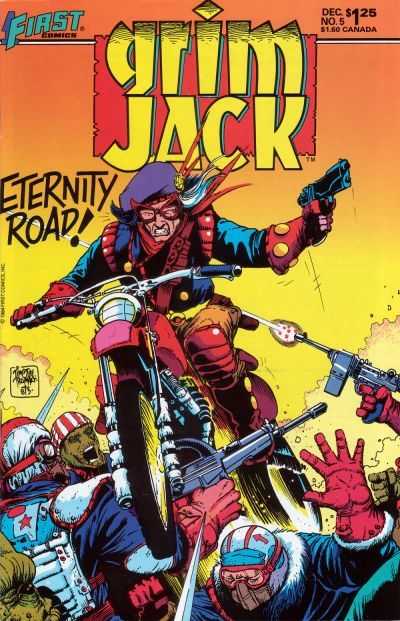 First COMIC BOOK Grimjack #5 (FN/VF)