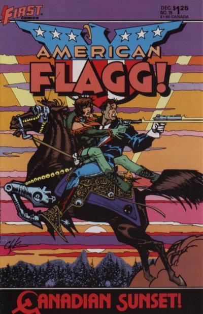 First Comics American Flagg! #15 [FINE]