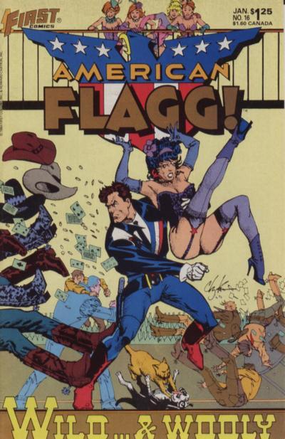First Comics American Flagg! #16 [VG]