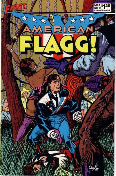 First Comics American Flagg! #18 [FINE]