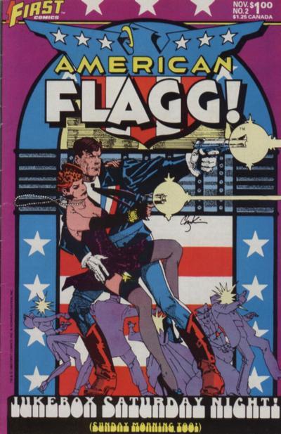 First Comics American Flagg! #2 [FINE]