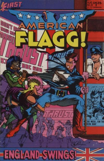 First Comics American Flagg! #23 [VG]