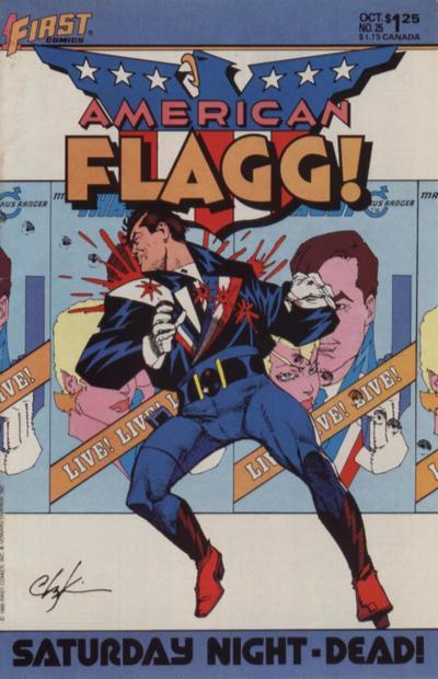 First Comics American Flagg! #25 [FINE]