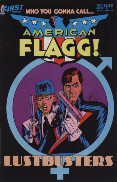 First Comics American Flagg! #27 [FINE]