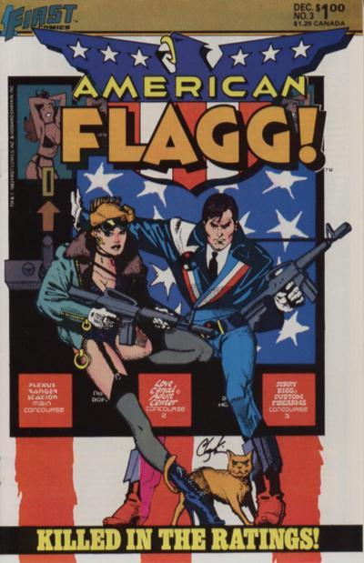 First Comics American Flagg! #3 [FINE]