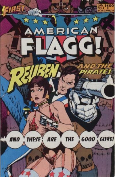 First Comics American Flagg! #4 [FINE]