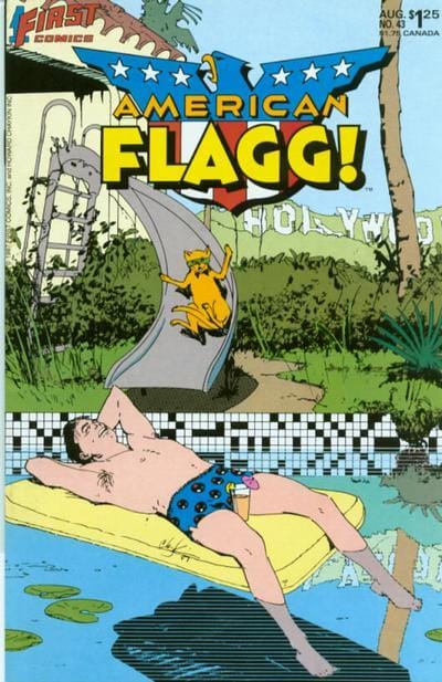 First Comics American Flagg! #43 [FINE]