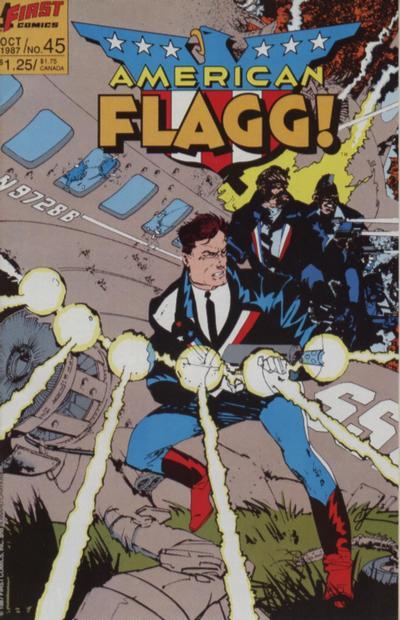 First Comics American Flagg! #45 [FINE]
