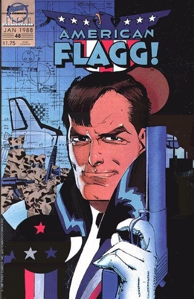 First Comics American Flagg! #48 [FINE]