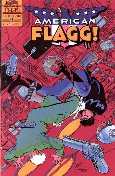 First Comics American Flagg! #49 [FINE]