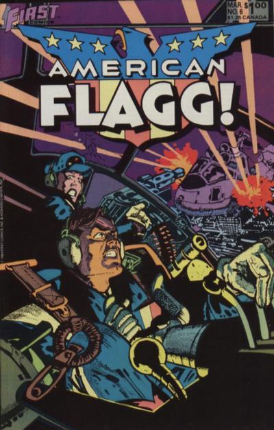 First Comics American Flagg! #6 [FINE]