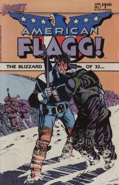 First Comics American Flagg! #7 [FINE]