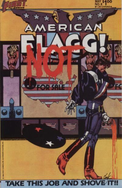 First Comics American Flagg! #8 [FINE]