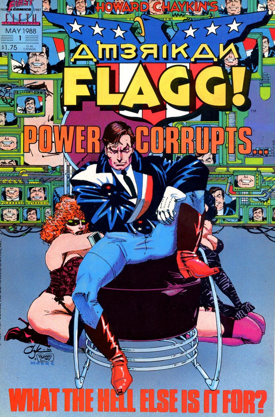 First Comics Howard Chaykin's American Flagg #1 [FN/VF]